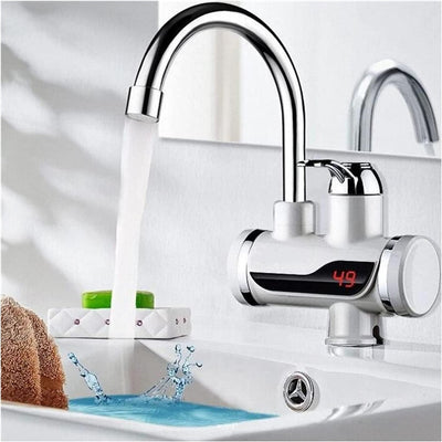 Instant Hot Water Tap Electric Geyser for Bathroom or Kitchen Basin